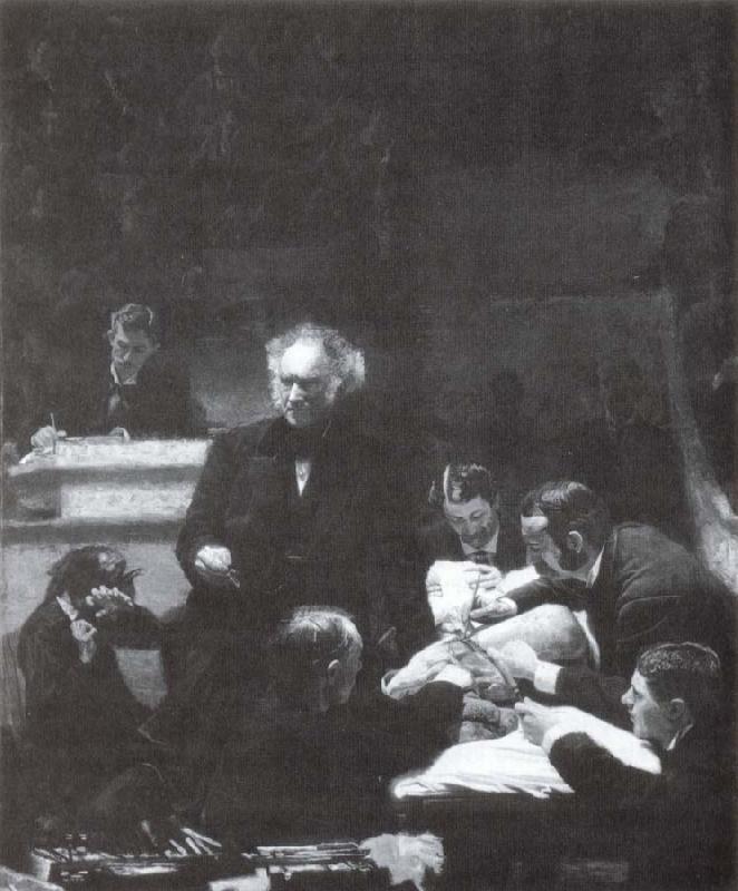 Thomas Eakins Das Agnew praktikum Germany oil painting art